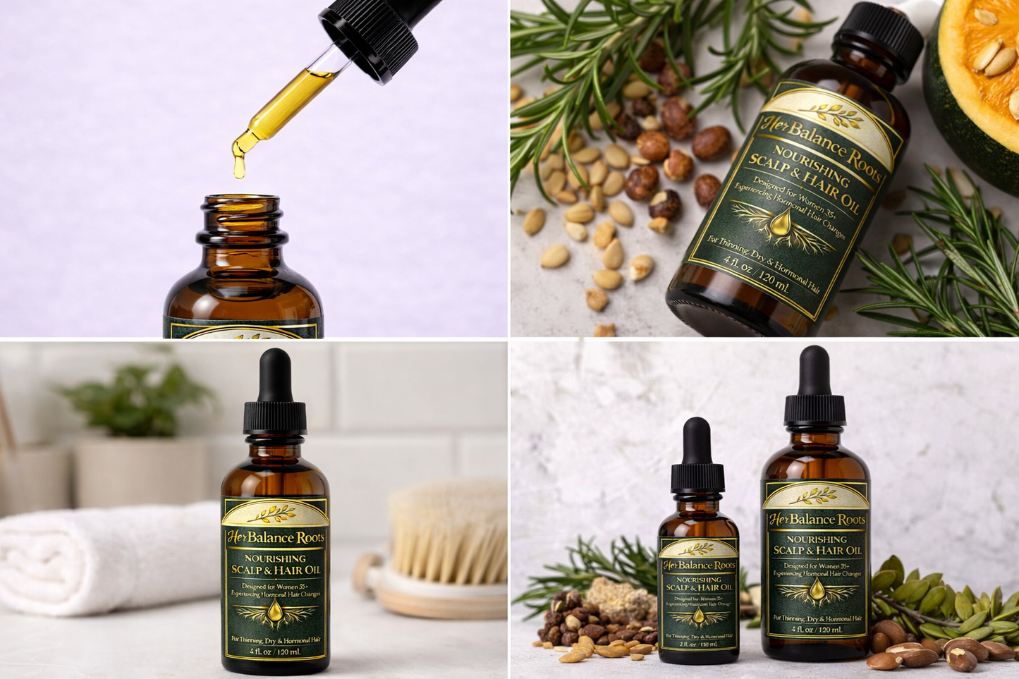 HerBalance Roots Nourishing Scalp & Hair Oil